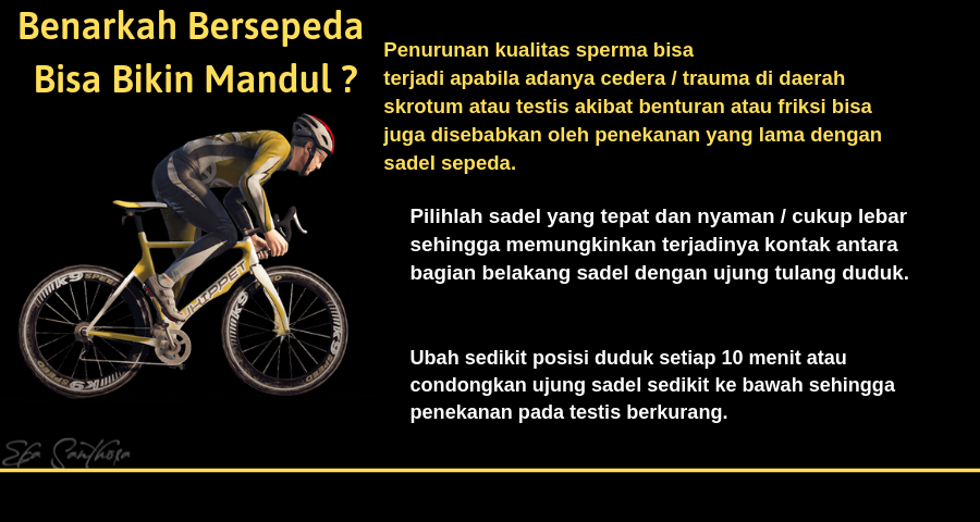 Benarkah Bersepeda Bisa Bikin Mandul?