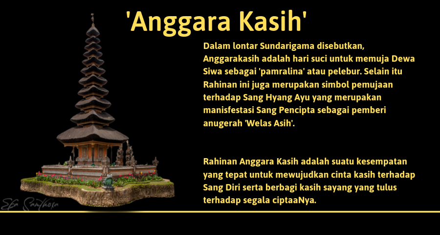 Makna Rahinan Anggara Kasih

