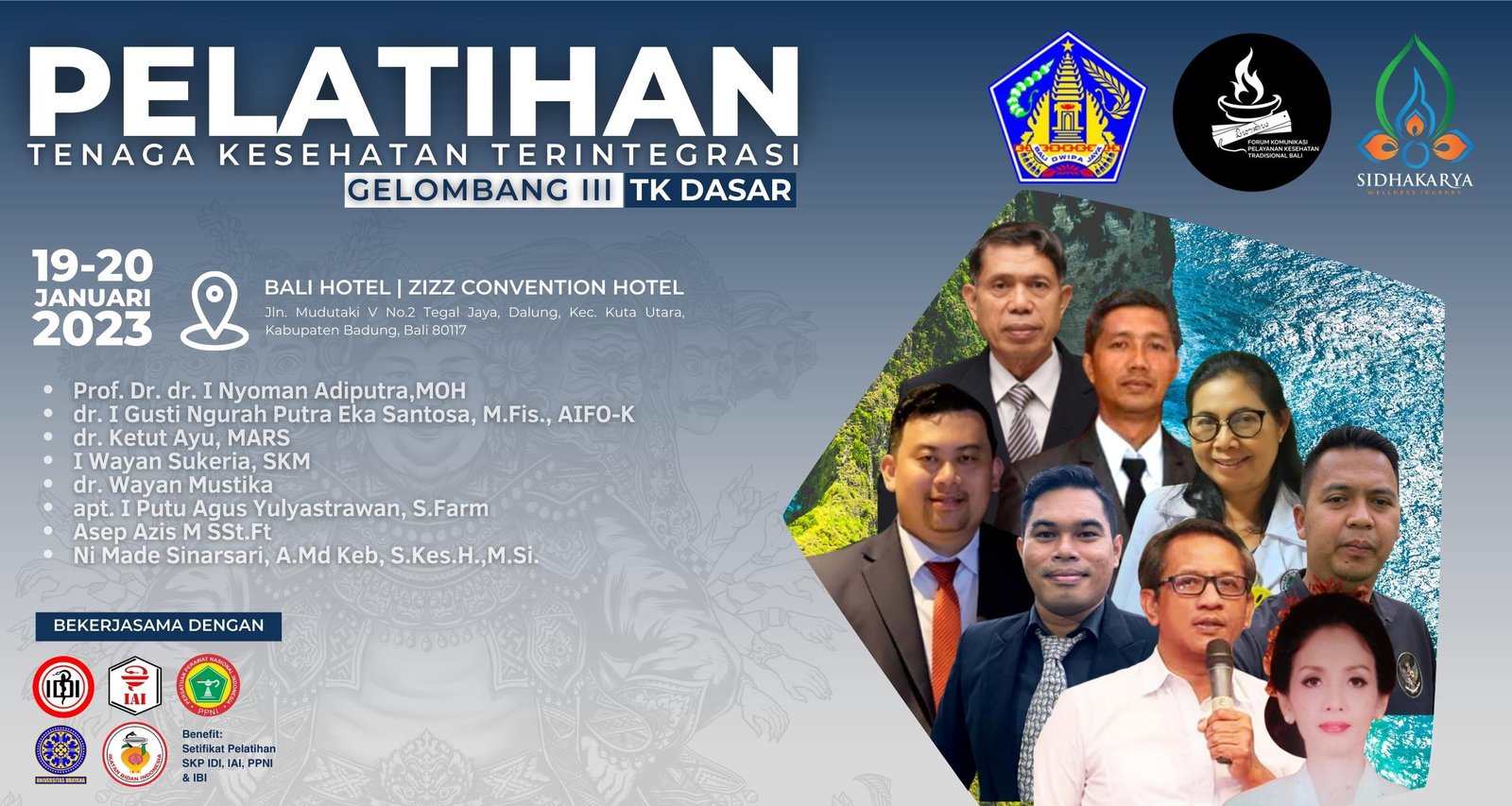 Pelatihan Tenaga Kesehatan Terintegrasi Tk Dasar | Gelombang III