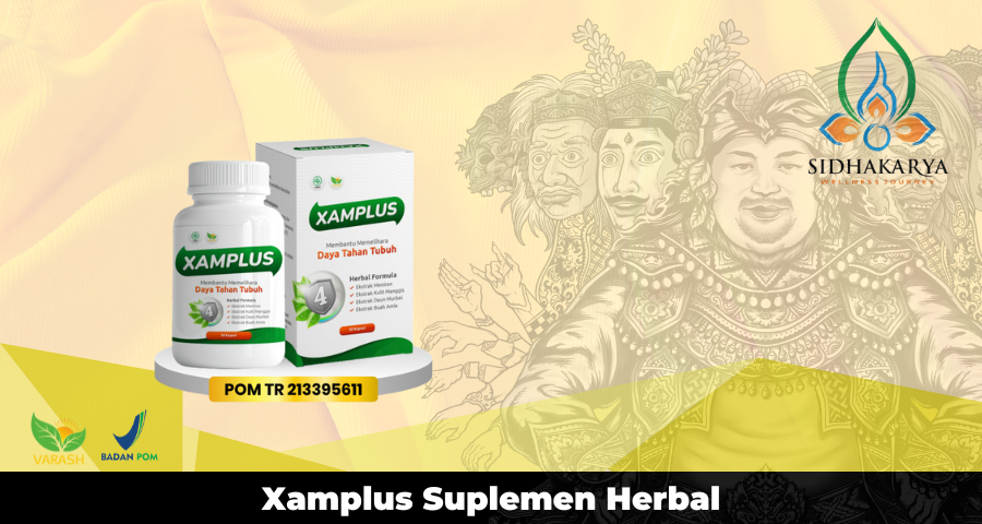 XAMPLUS menjadi pilihan tepat untuk membantu memelihara dan meningkatkan daya tahan tubuh.